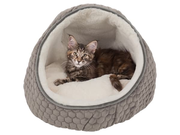 Trixie Livia cave, ø 45 × 33 cm, taupe/cream