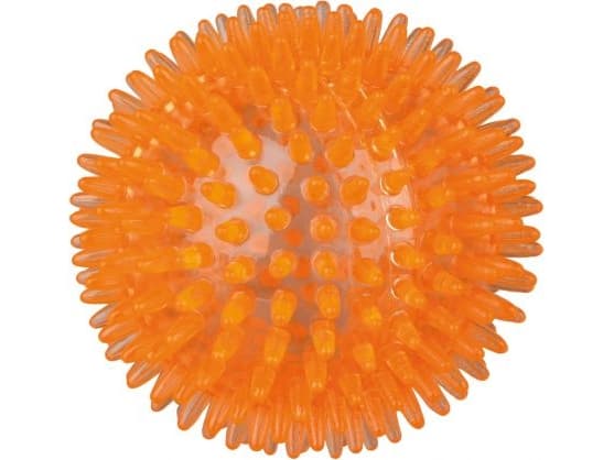 Trixie Pindsvinebold, termoplastisk gummi, ø 8 cm, ass. farver