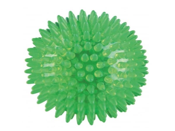 Trixie Pindsvinebold, termoplastisk gummi, ø 8 cm, ass. farver