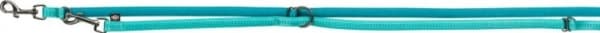 Trixie Softline Elegance adjustable dog leash, sea blue/petrol, XS - S: 2.00 m/15 mm