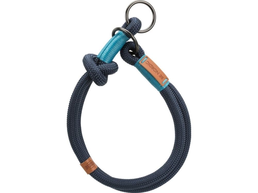 Trixie BE NORDIC, dog collar, dark blue/light blue, S - M: 40 cm/by 8 mm