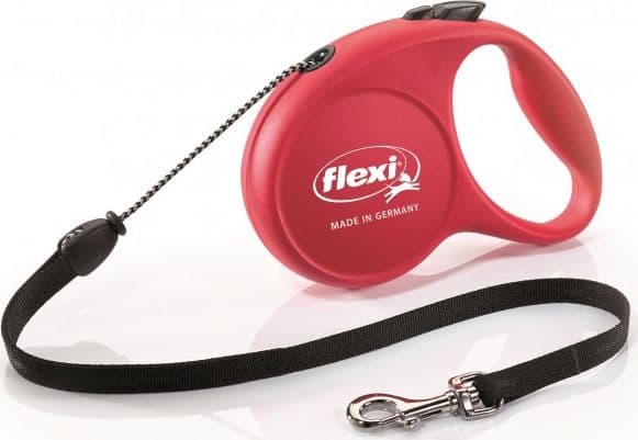 Flexi Lanyard Fun M, red, 5m, with rope