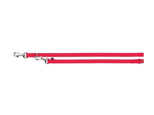 Trixie Classic Adjustable Leash - Red 2 cm M-L