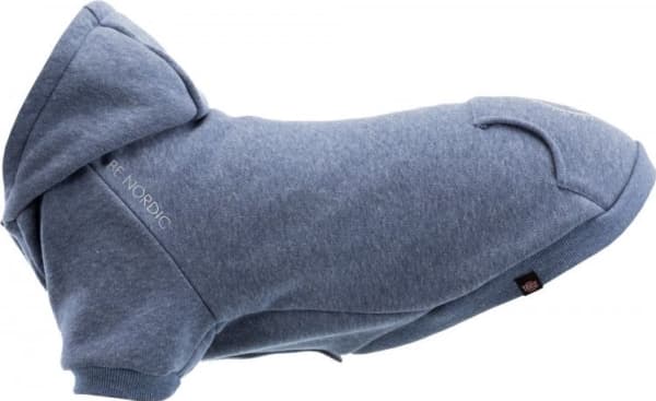 Trixie BE NORDIC Flensburg hoodie, L: 62 cm, blå