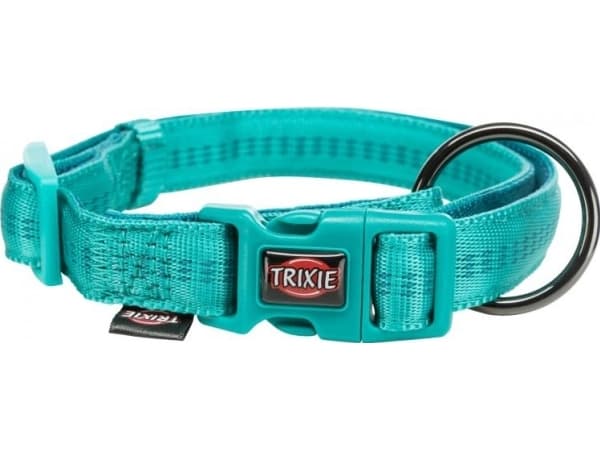 Trixie Softline Elegance dog collar, sea blue/petrol, L - XL: 40-65 cm/25 mm