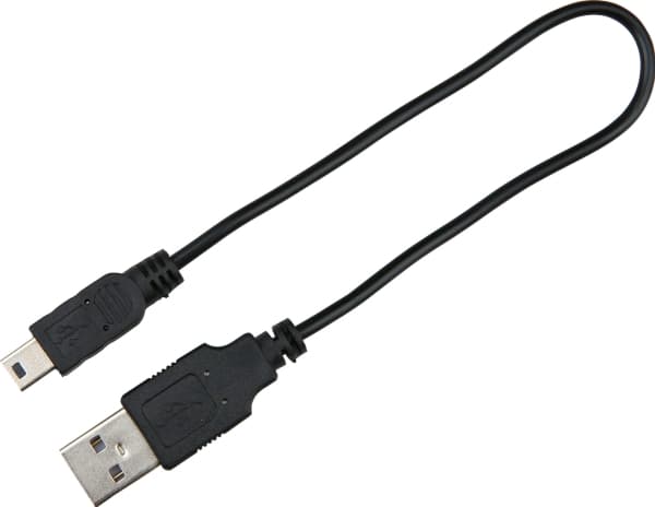 Trixie Flash lysbånd USB, M–L: 50 cm/30 mm, blå