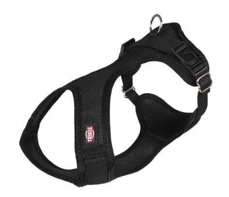 Trixie Soft sele, XXS-XS: 25-35 cm / 15 mm, sort