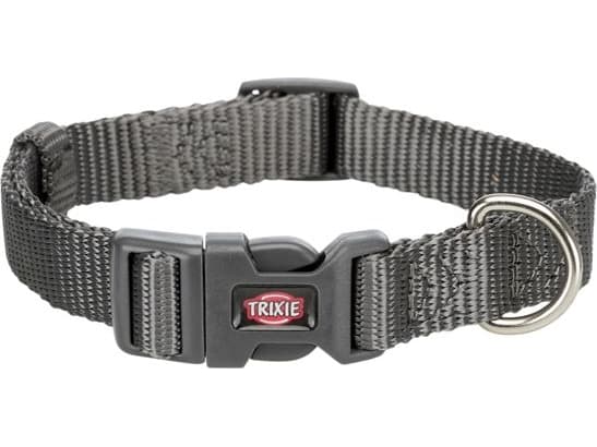 Trixie Premium Collar, L-XL: 40-65 cm/25 mm, grafit