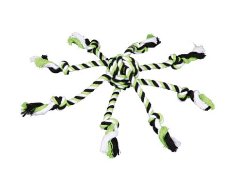 Trixie Denta Fun rope toy, ø 7 cm/44 cm, ass. farver