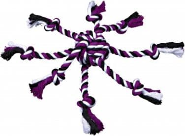 Trixie Denta Fun rope toy, ø 7 cm/44 cm, ass. farver