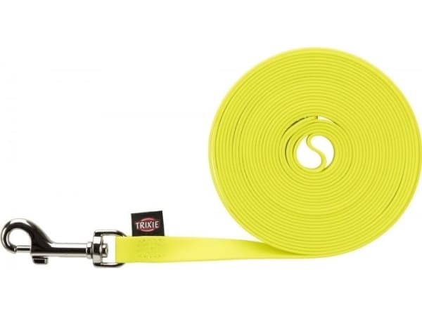 Trixie Easy Life tracking leash, 5 m/13 mm, neon yellow