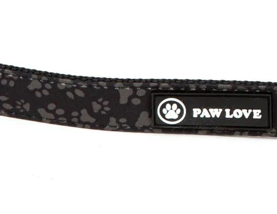 Paw Love - Koiran kaulapanta (Medium) - Musta