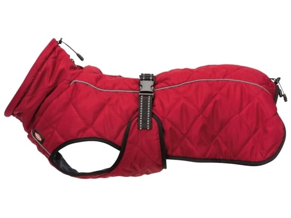 Trixie Minot Coat, L: 62 cm: 62–89 cm, red
