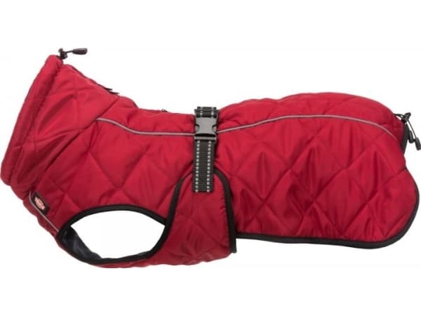 Trixie Minot frakke, S: 33 cm: 32–50 cm, rød