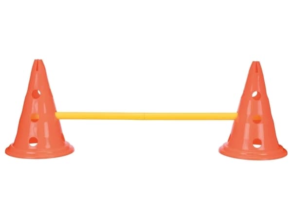 Trixie Obstacle course for Dog Activity, set of 3 parts, 23 × 30 cm, 78 cm, orange/yellow