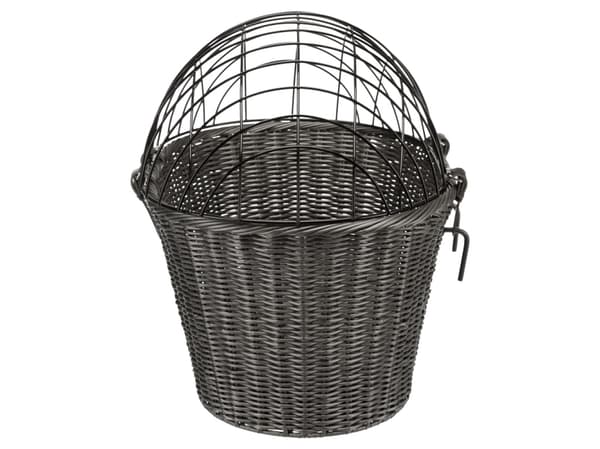 TRIXIE 13107, Hård djurhållare, Cykelhållare, Hund, 5 kg, topplastning, Grå