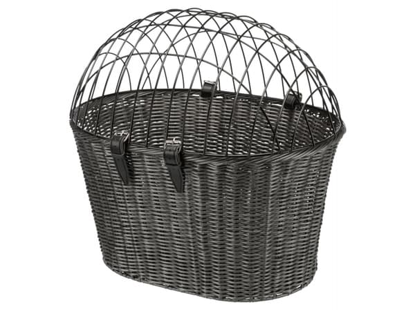 TRIXIE 13107, Hård djurhållare, Cykelhållare, Hund, 5 kg, topplastning, Grå