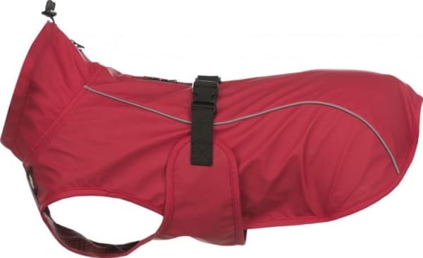 Trixie Vimy regnfrakke, S: 40 cm: 40-54 cm, rød