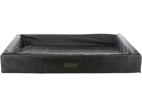 Trixie Remo vital seng, firkantet, kunstig læder, 90x70 cm, sort