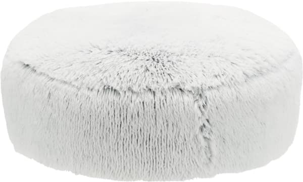 Trixie Harvey pude, rund, ø 60 cm, hvid-sort