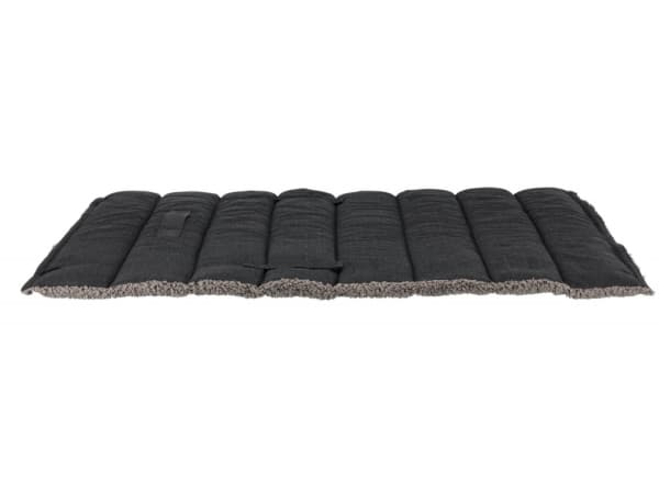 Trixie Bendson blanket, 100 × 65 cm, dark grey/light grey