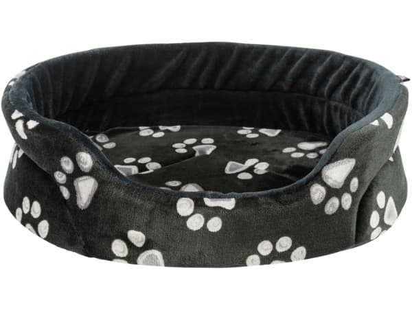 Trixie Jimmy seng, oval, 75x65 cm, sort