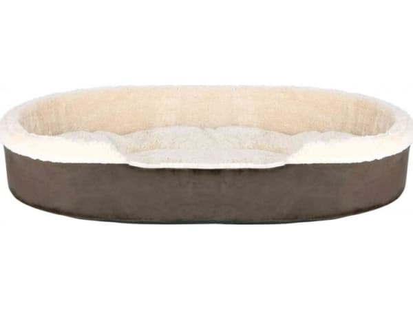 Trixie Koiran sänky Cosma, 70 × 55 cm, tummanruskea/beige