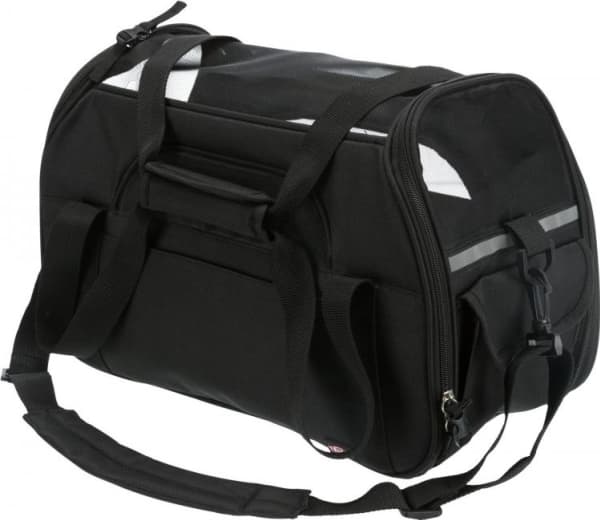 Trixie Madison carrier, black, 19 × 28 × 42 cm