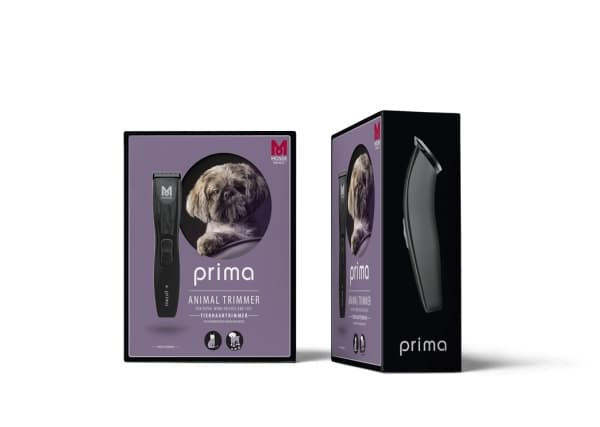 Moser Prima dog clipper, dog and cat clipper, black