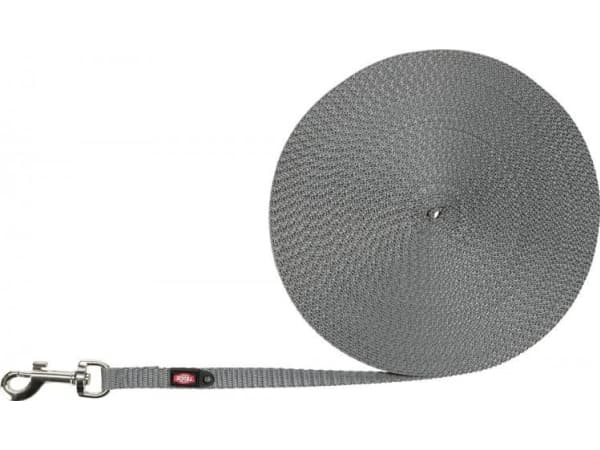 Trixie Sporline, lättvikt, XS-S: 15 m/10 mm, grafit