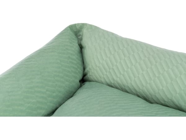 Trixie Alena bed, square, 60 × 50 cm, sage