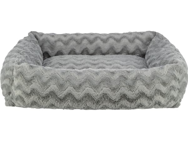 Trixie Vital Loki bed, recycled, square, 80 × 60 cm, grey
