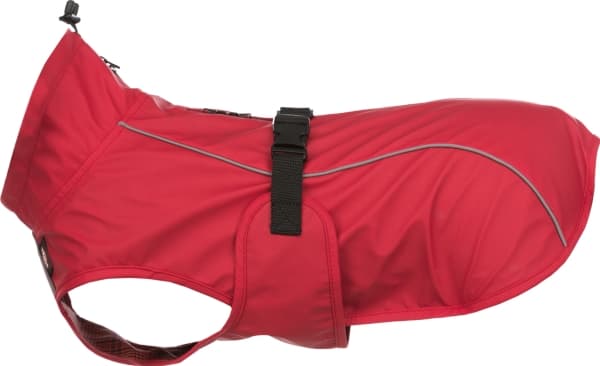 Trixie Vimy regnfrakke, XS: 30 cm: 24-34 cm, rød