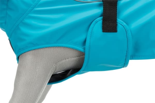 Trixie Vimy, dog raincoat, turquoise, XS: 25 cm