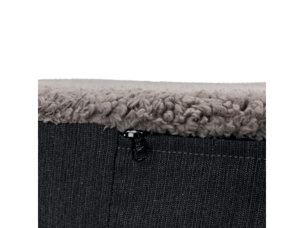 Trixie Bendson vital cushion, 120 × 72 cm, dark grey/light grey