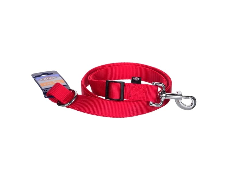 Trixie Classic leash - 2.5 cm red
