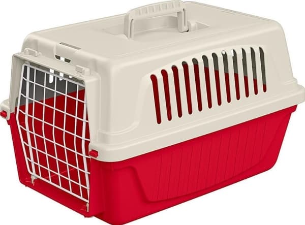 Ferplast transport cage, red