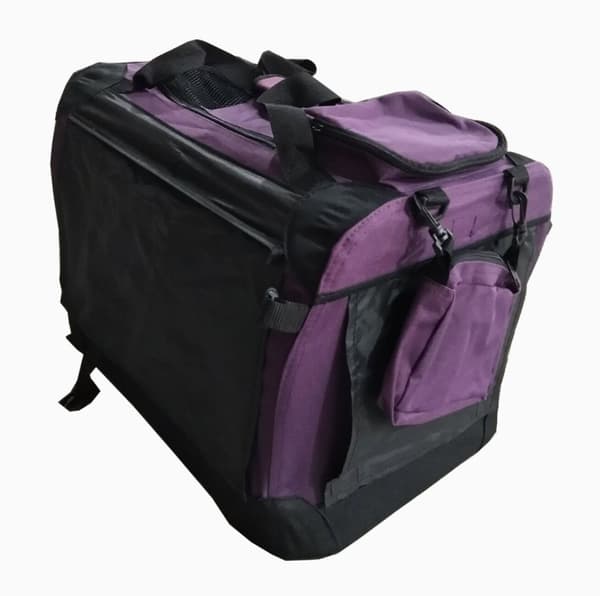 Topmast Nylon Hundekasse Premium Lilla