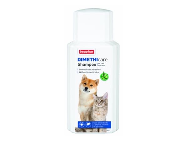 Flea & Tick Shampoo, lopper og flått (Dimethicone) Dog/Cat 200ml