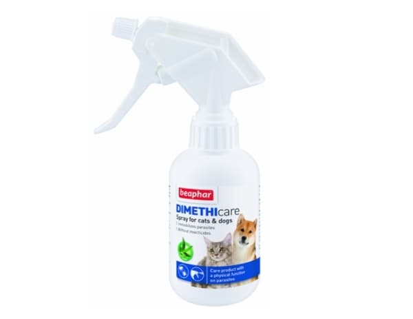 Flea & Tick Spray, lopper og flått (Dimethicone) Dog/Cat 250 ml