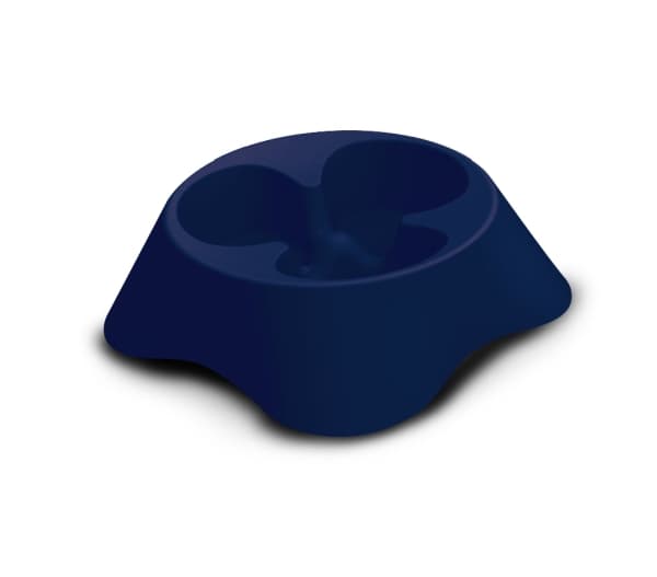 Petcare Slow Feed Dog Bowl Blue 28x7,5 cm