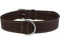 Miniatyrbilde 4 av 5: Zolux LEATHER LINED COLLAR 65MM BRN