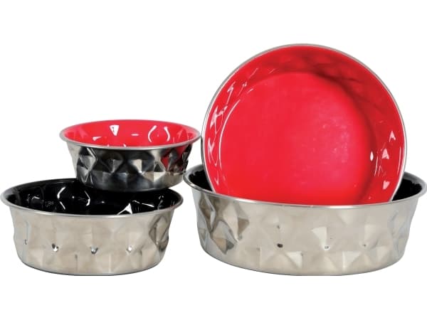 DIAMONDS NSLIPBOWL 1,8L RED