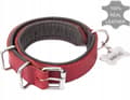 Miniatyrbild 2 av 2: Hobbydog R1 läderhalsband 25x550 RED