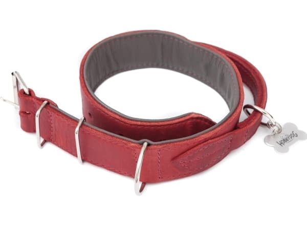 R1 REV. LEATHER WITH A HANDLE 40x650 RED