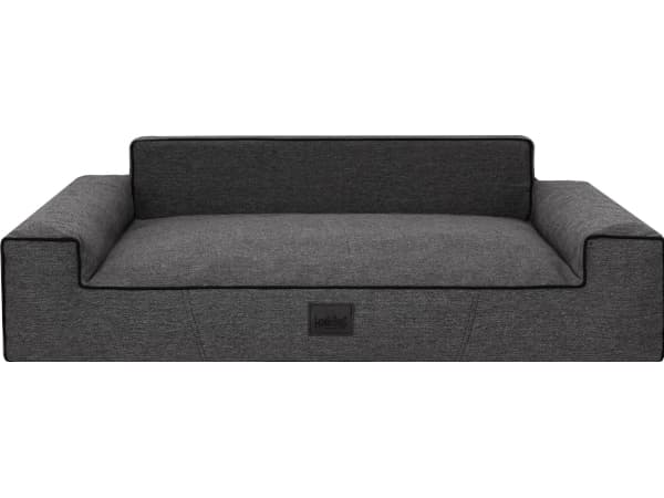 Hobbydog Bed Glamour Ny, svart, inari, XXL