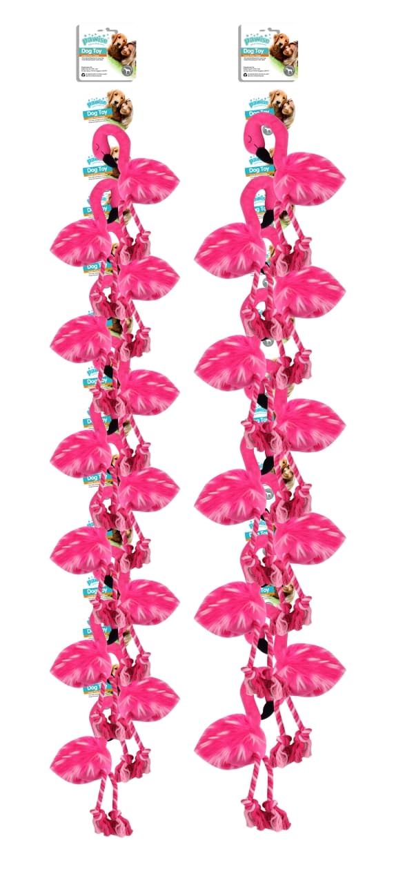 Pawise Flamingo S 12 stk på snor