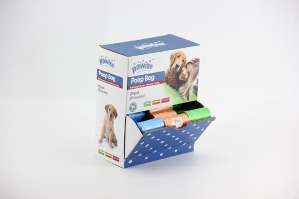 PAWISE Poop bag-bulk(20pcs/Roll) 63rolls