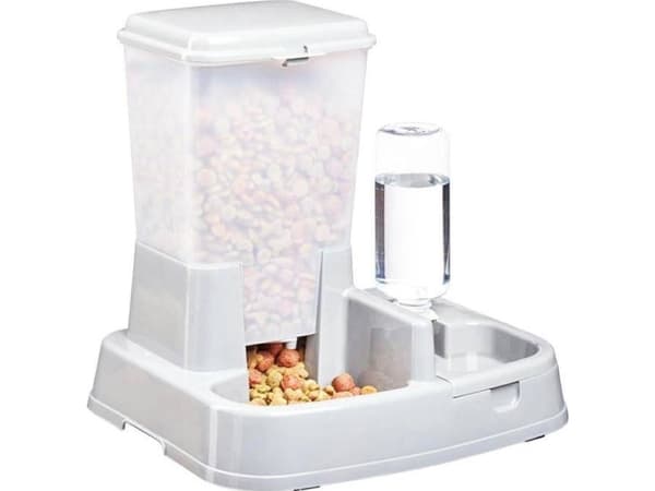 Apte AG684 VANNDISPENSER FOR HUNDKATT SKÅL 2IN1 universal