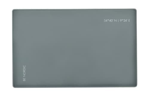Trixie BE NORDIC skålunderlag, silikone, 48 × 30 cm, grå